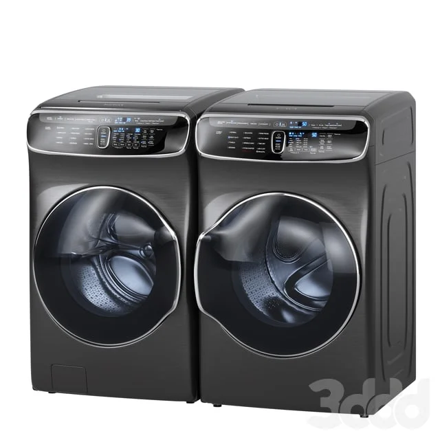 Samsung FlexWash Washer FlexDry Dryer Laundry